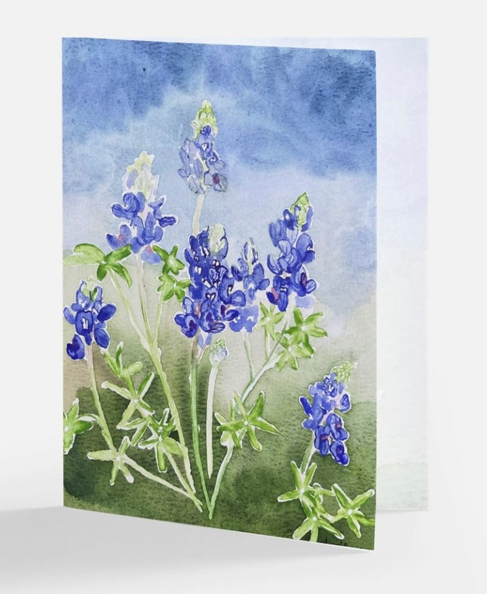 Texas Bluebonnet Greeting Card