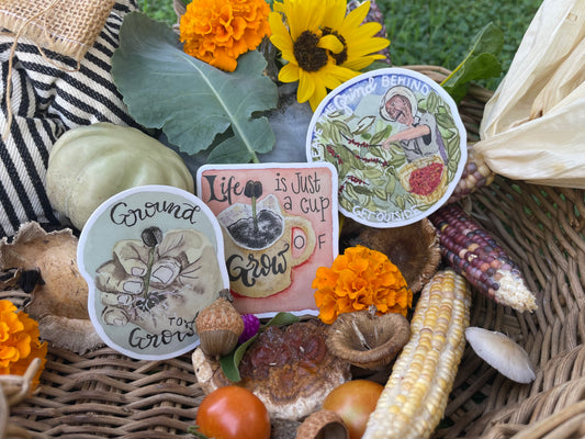 Coffee Lover's Sticker Bundle