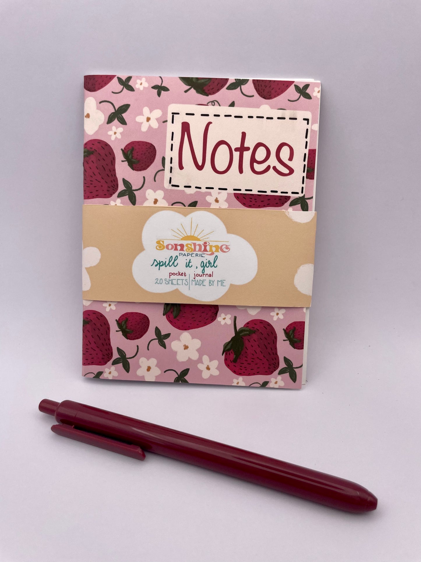 Sweet Little Mushroom Journal