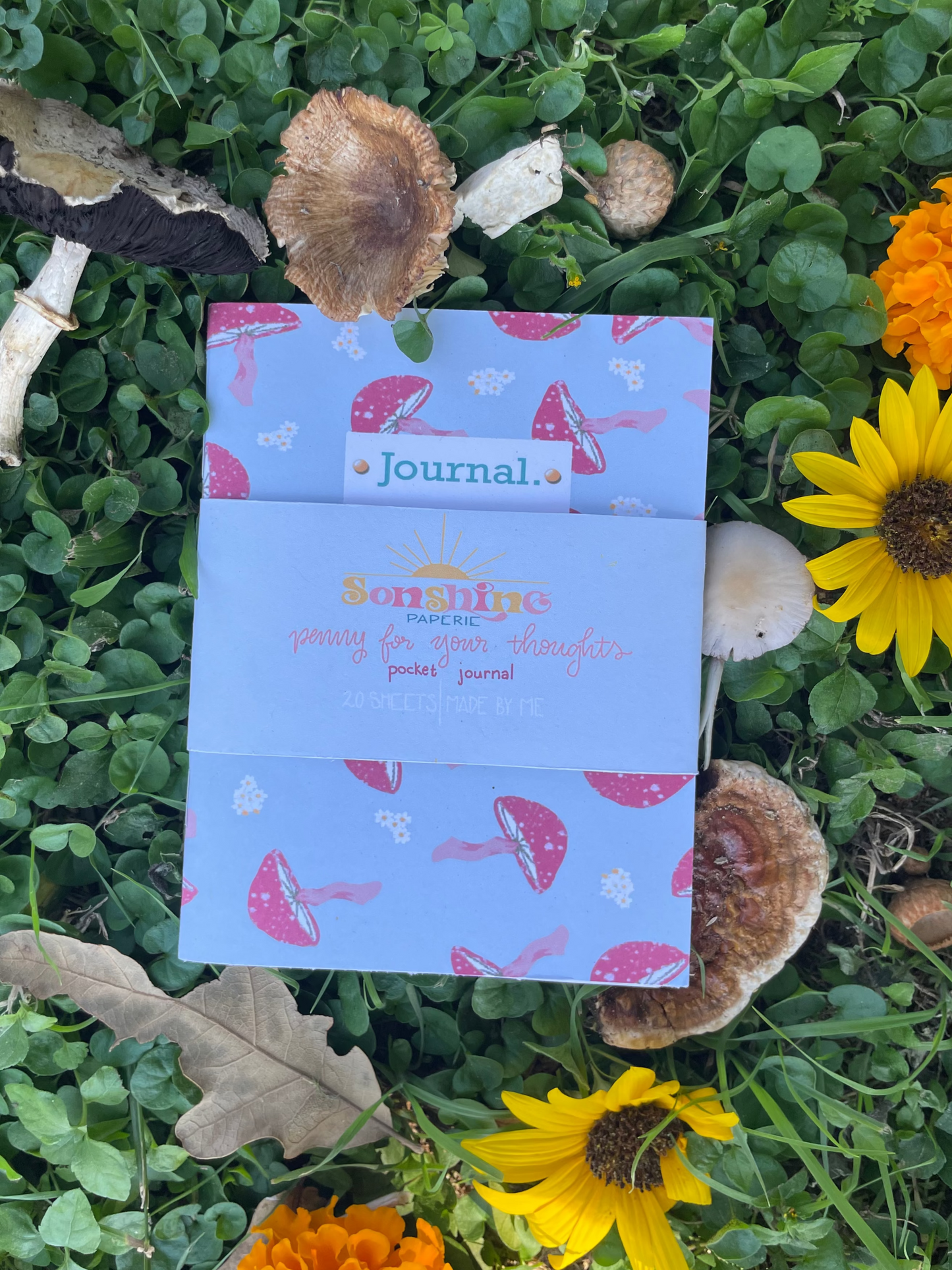 Mushroom Journal and Pen