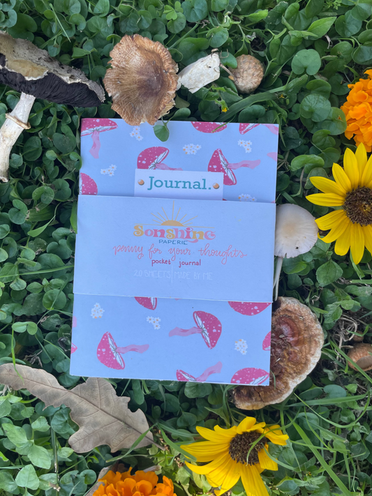 Mushroom Journal and Pen