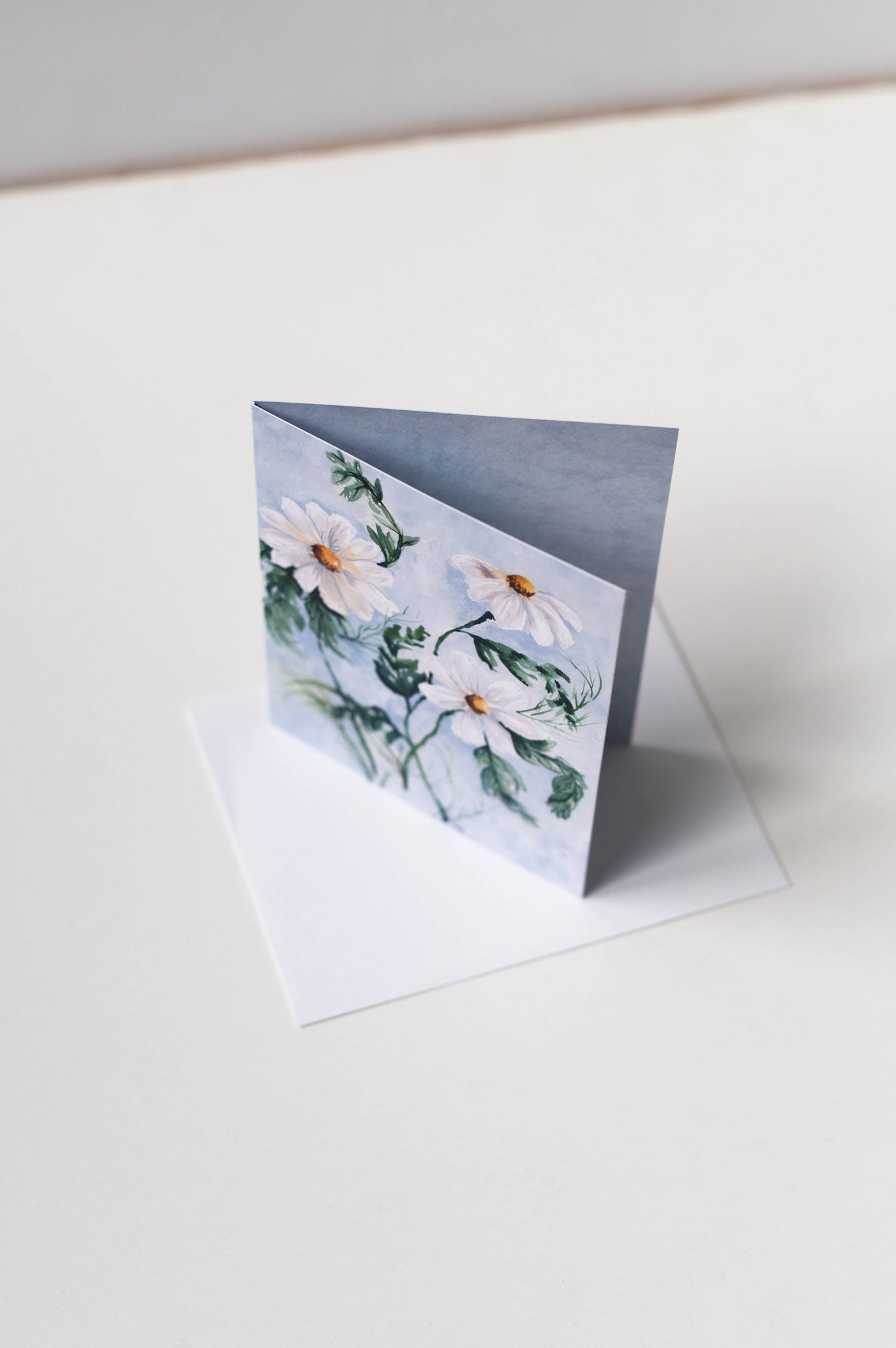 Summer Daisies Greeting Card - Watercolor - Botanical - Blank inside