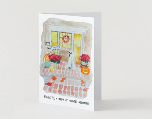 Holy Ghosty Halloween Card