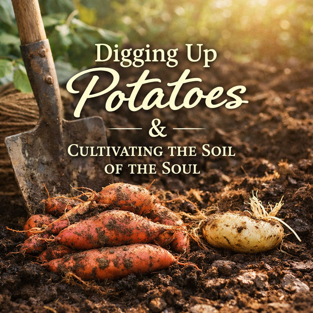 Digging Potatoes and the Hidden Work of a Hard Year