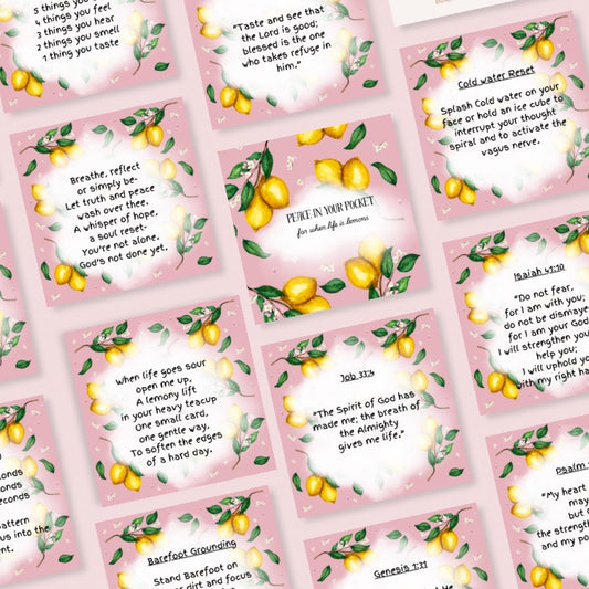 PRE-ORDER: Peace in your Pocket mindset reset cards