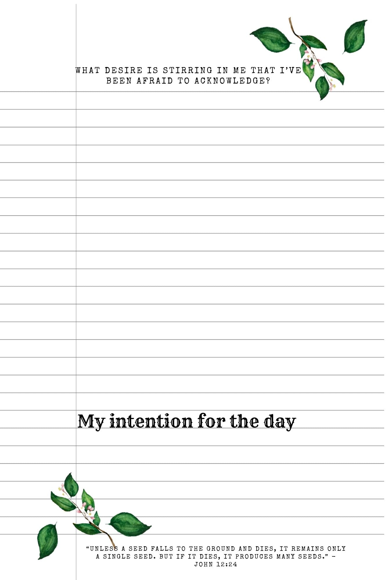 Morning Matcha Journal