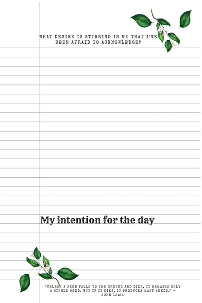 Morning Matcha Journal