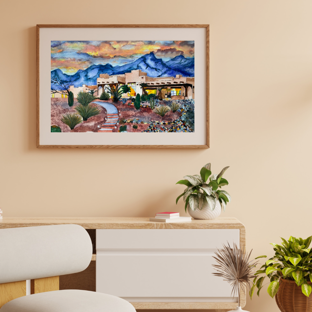 Southwest Sunset Art Print