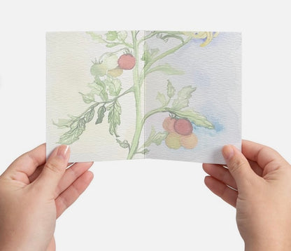 Fresh Tomatoes Greeting Card