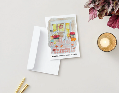 Holy Ghosty Halloween Card