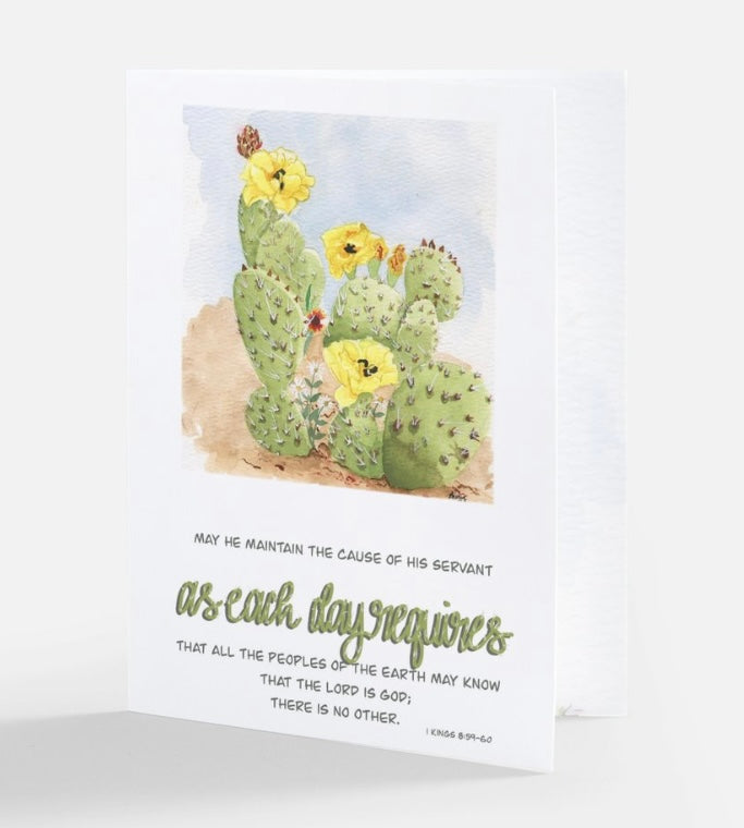 (PREORDER) Blooming Inspirational Scripture Botanical Greeting Card