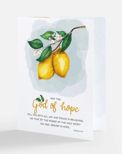 (PREORDER) Blooming Inspirational Scripture Botanical Greeting Card