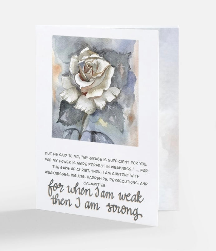 (PREORDER) Blooming Inspirational Scripture Botanical Greeting Card