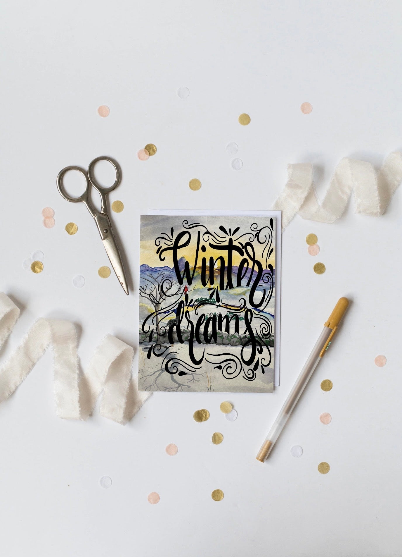 Winter Dreams Greeting Card