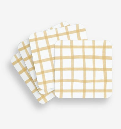 Picnic Plaid Coasters