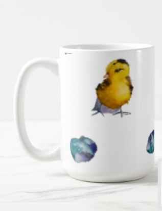 Maybelline Hatched Easter Egg Chick Mug