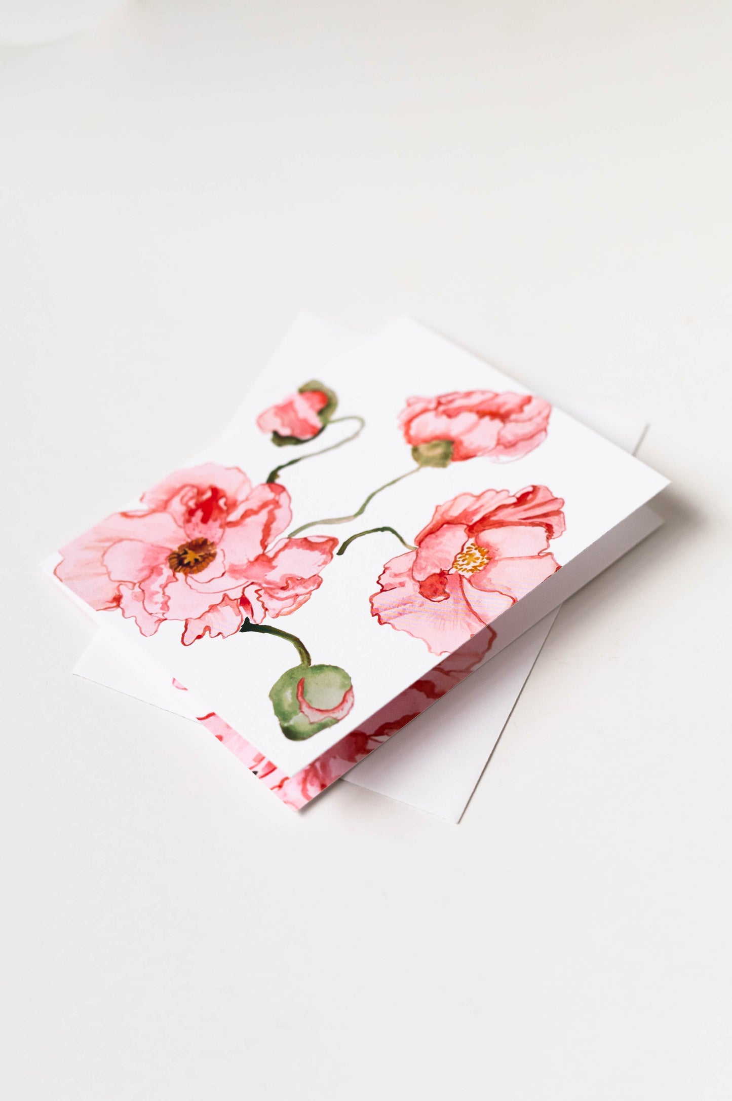 Spring Blooms Flower Greeting Cards - Mixed set- watercolor painting