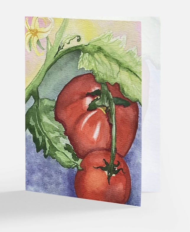 Warm Tomatoes Greeting Card