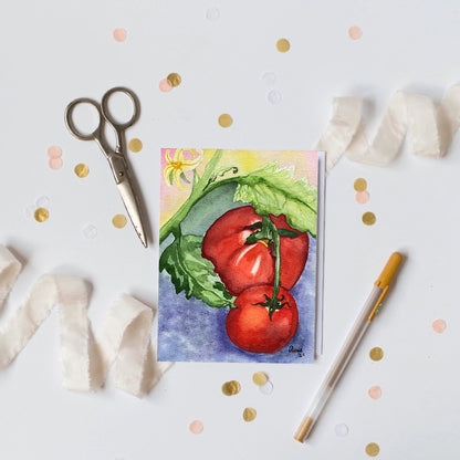 Warm Tomatoes Greeting Card