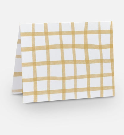 Picnic Plaids Note Card Collection