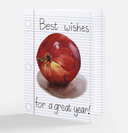 Back To School Wishes Greeting Card