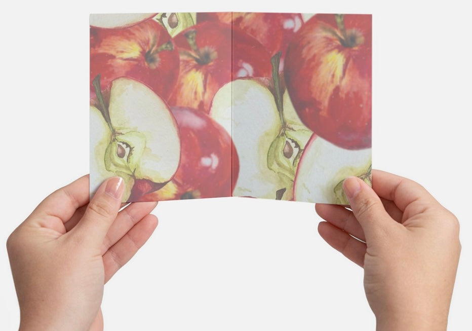 Crisp Apple Notecard